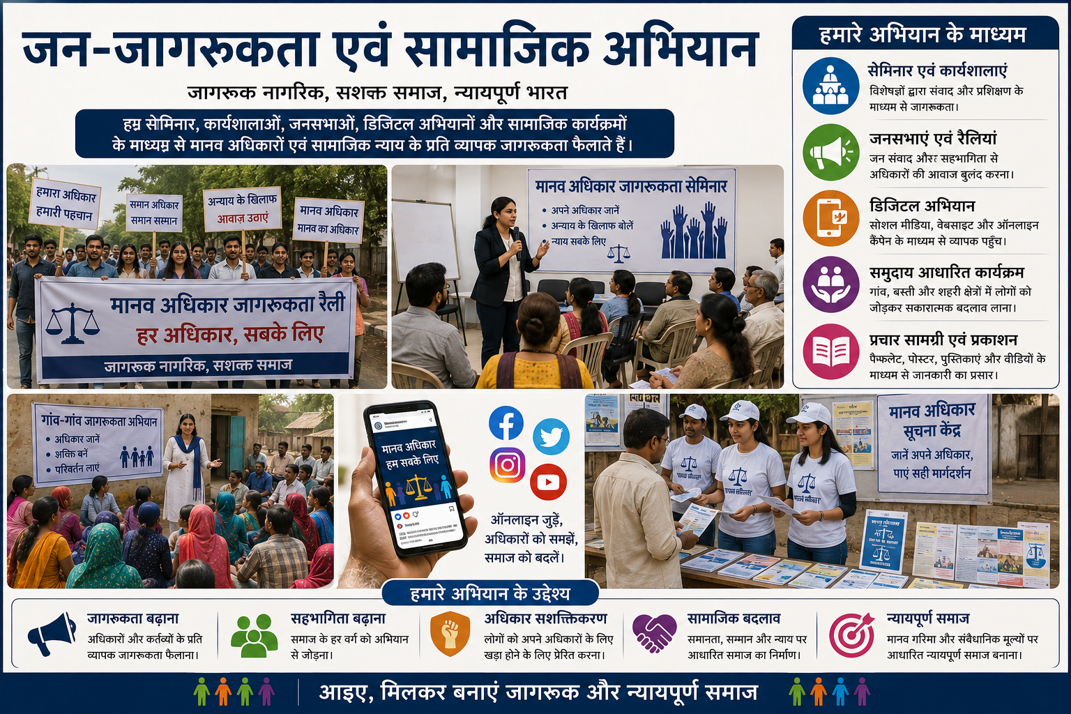 जन-जागरूकता एवं सामाजिक अभियान